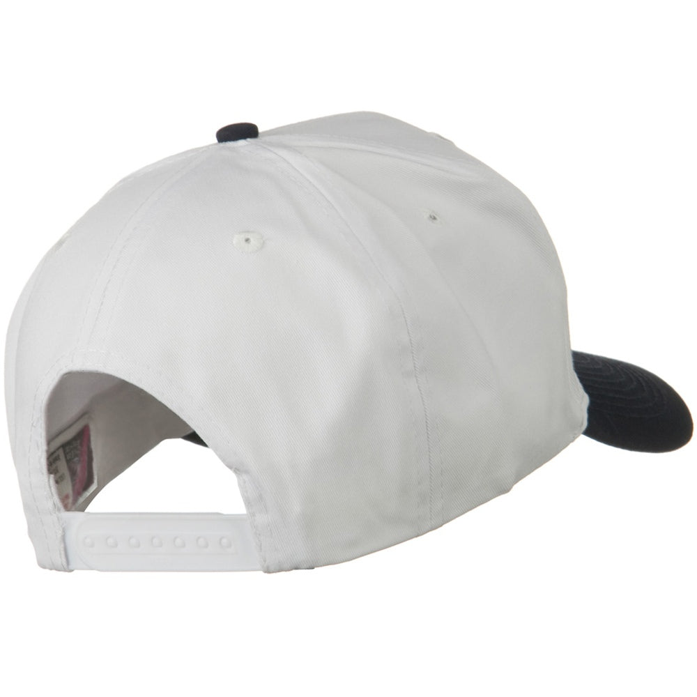 Two Tone Cotton Twill Pro Style Cap