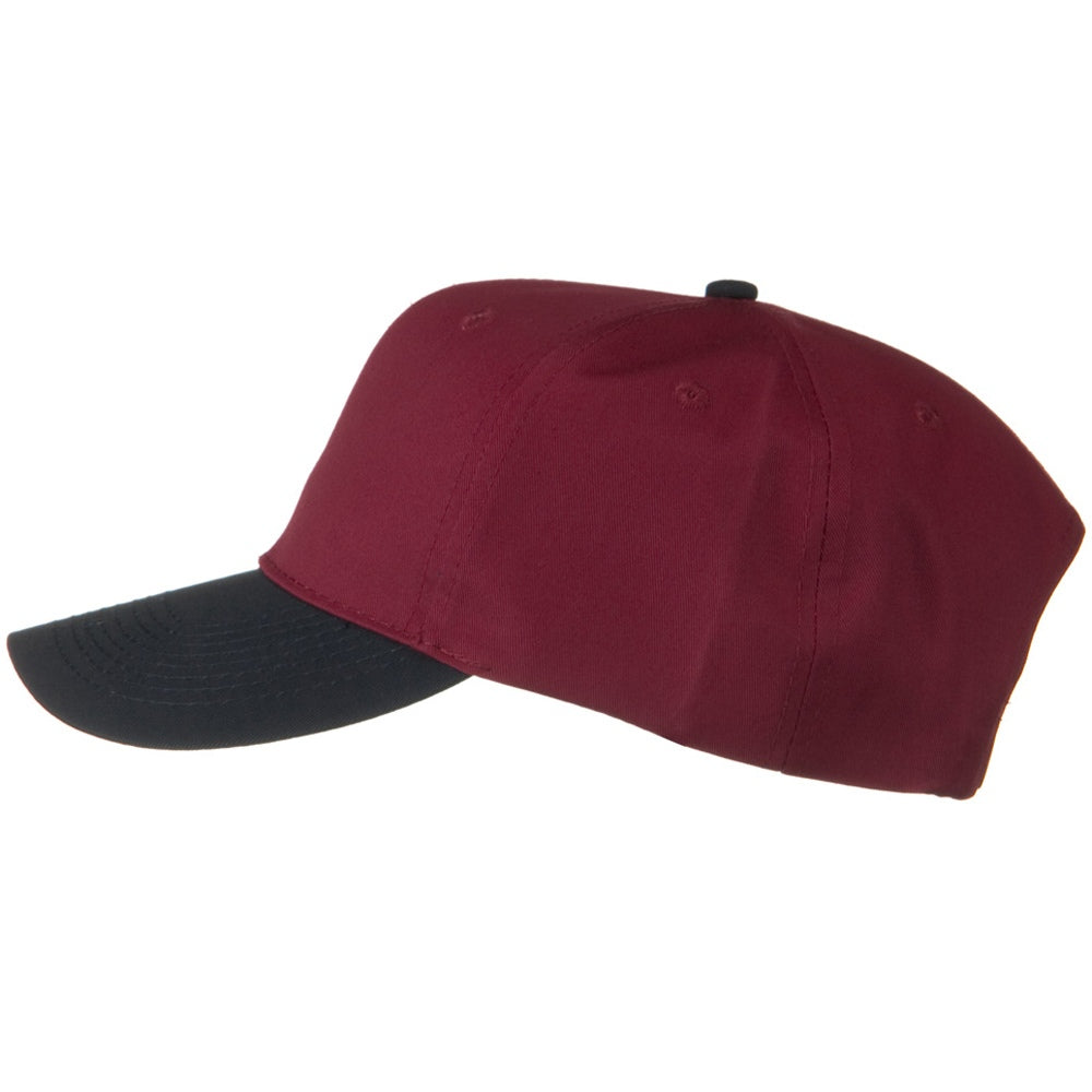Two Tone Cotton Twill Pro Style Cap