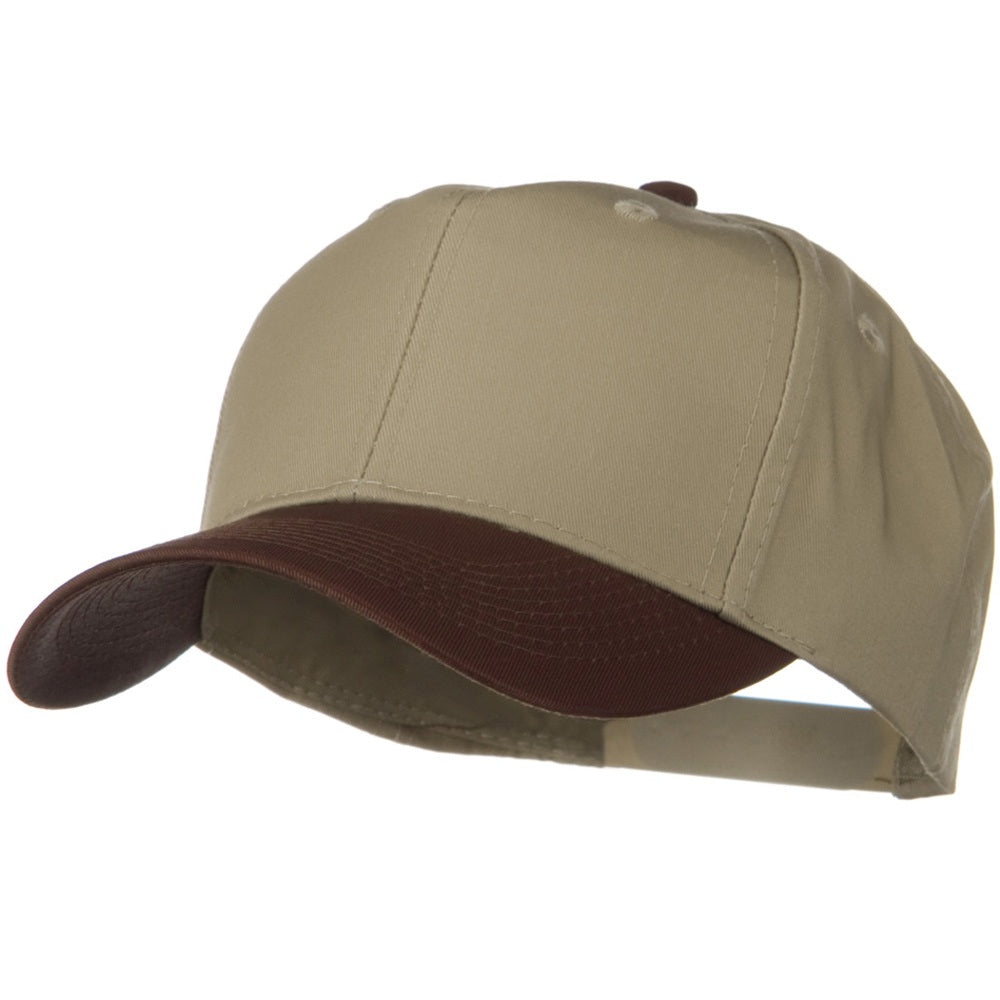 Two Tone Cotton Twill Pro Style Cap