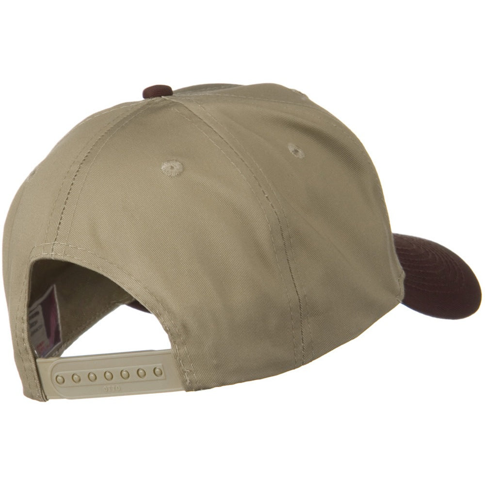 Two Tone Cotton Twill Pro Style Cap