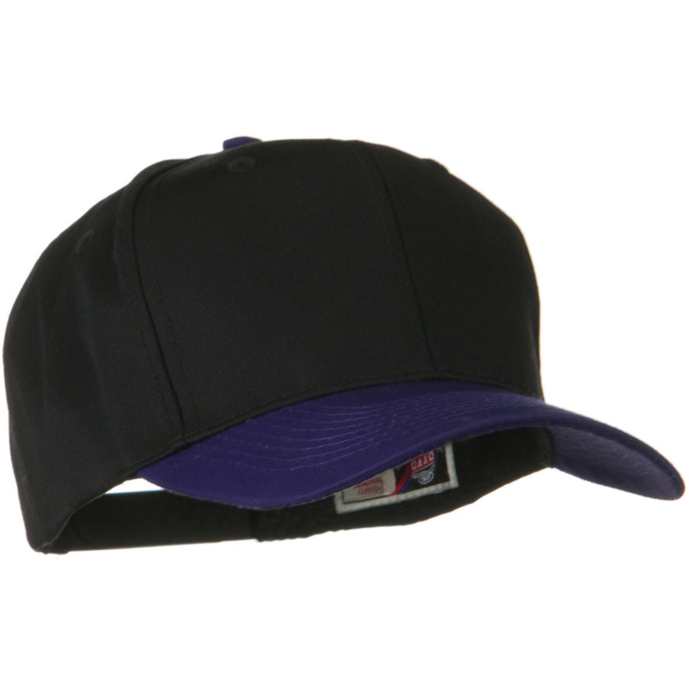 Two Tone Cotton Twill Pro Style Cap