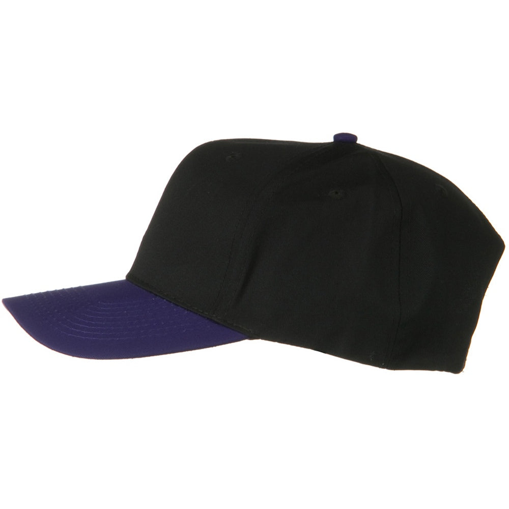 Two Tone Cotton Twill Pro Style Cap