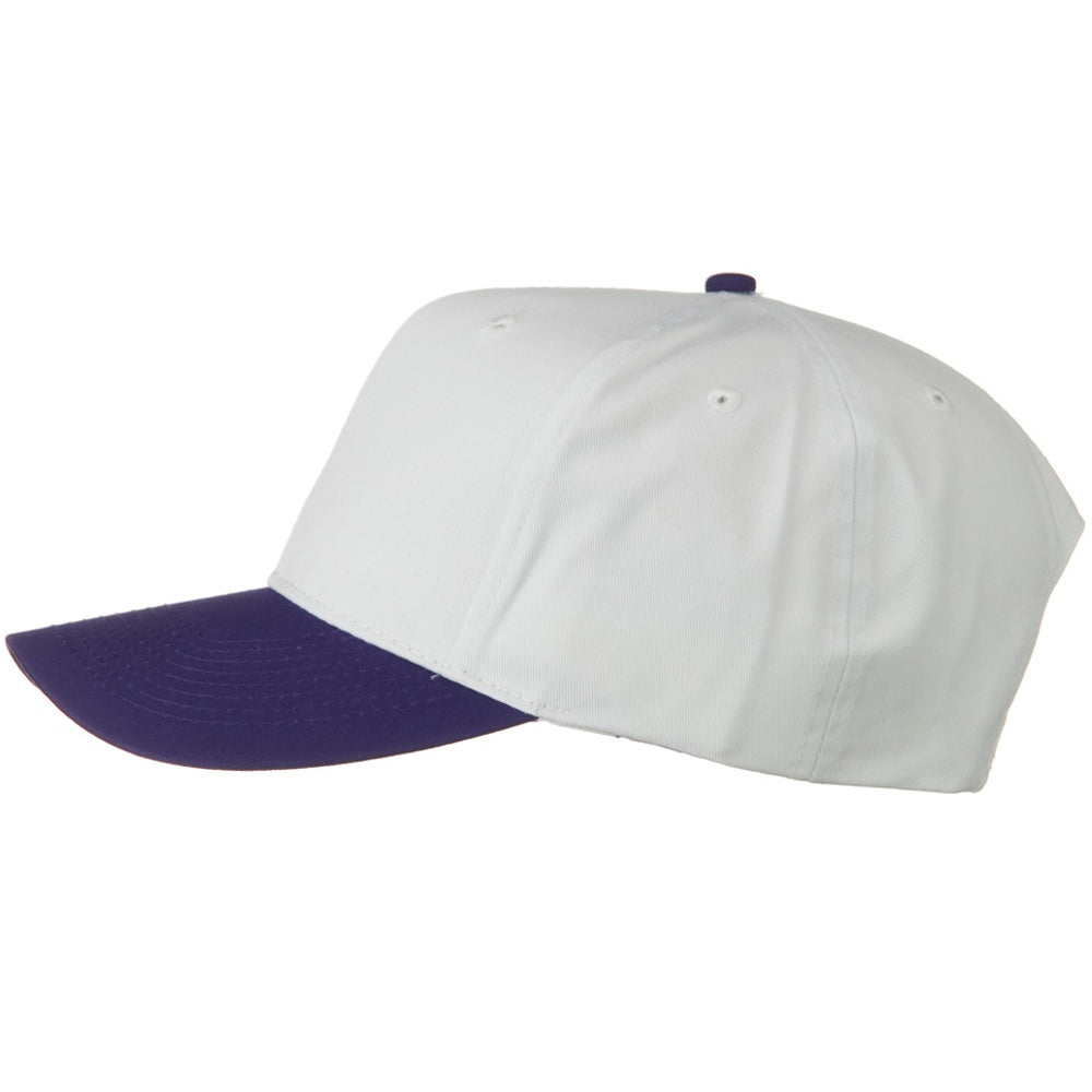 Two Tone Cotton Twill Pro Style Cap