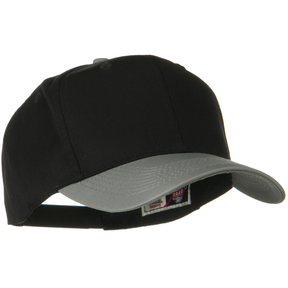 Two Tone Cotton Twill Pro Style Cap