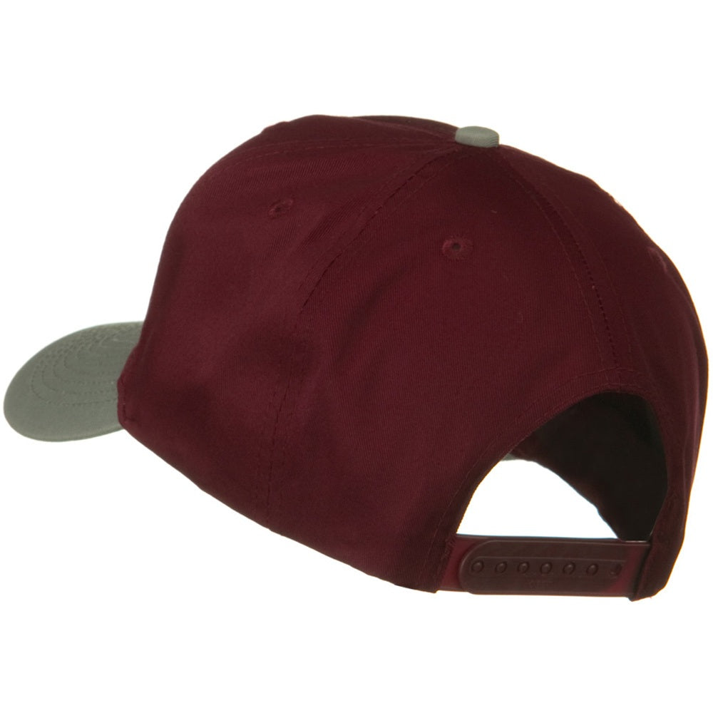 Two Tone Cotton Twill Pro Style Cap