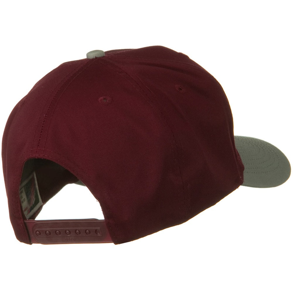 Two Tone Cotton Twill Pro Style Cap