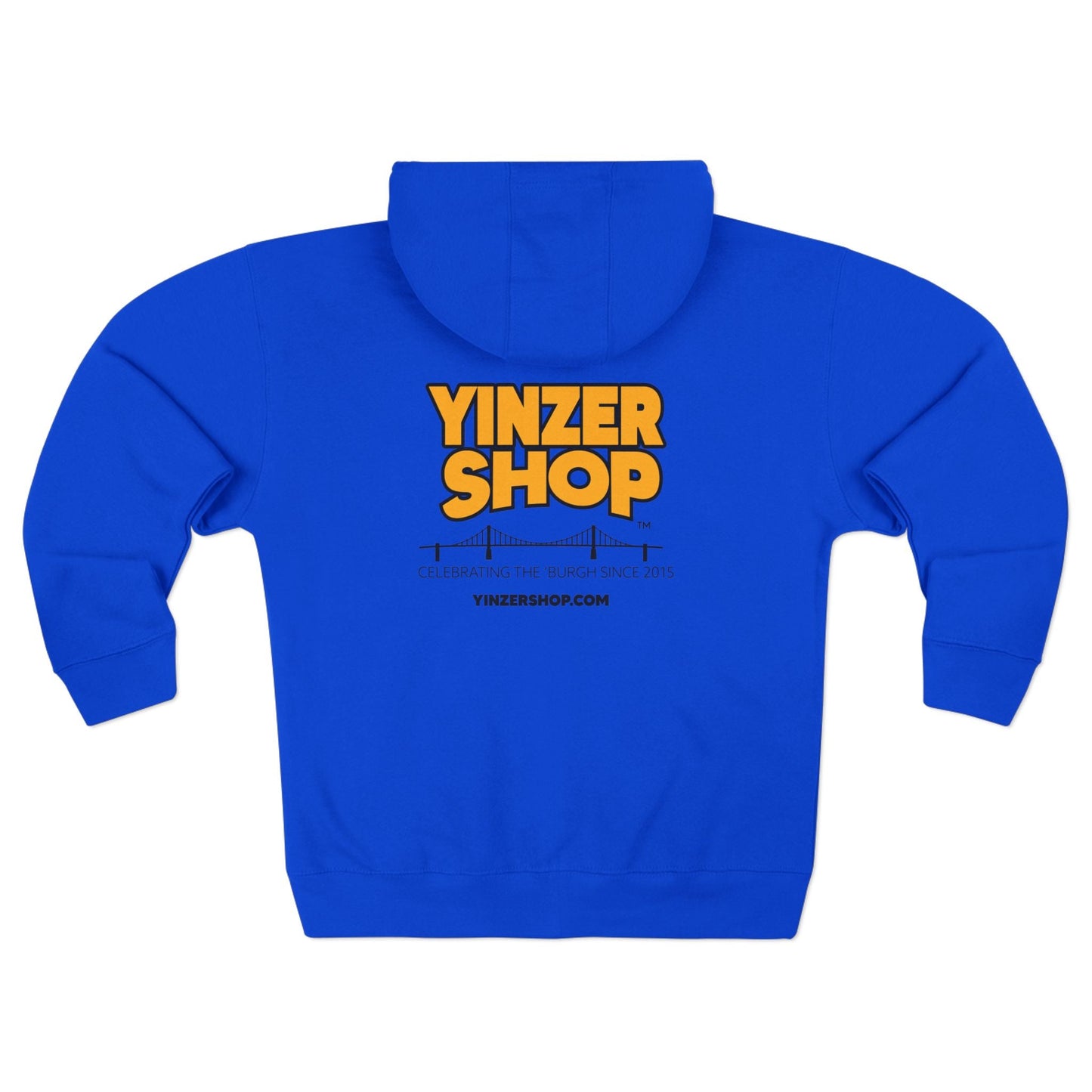 YinzerShop Serving Since 2015 - Lane Seven LS14003 Unisex Zip Hoodie