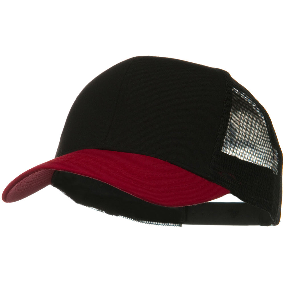 Two Tone Cotton Twill Mesh Prostyle Cap