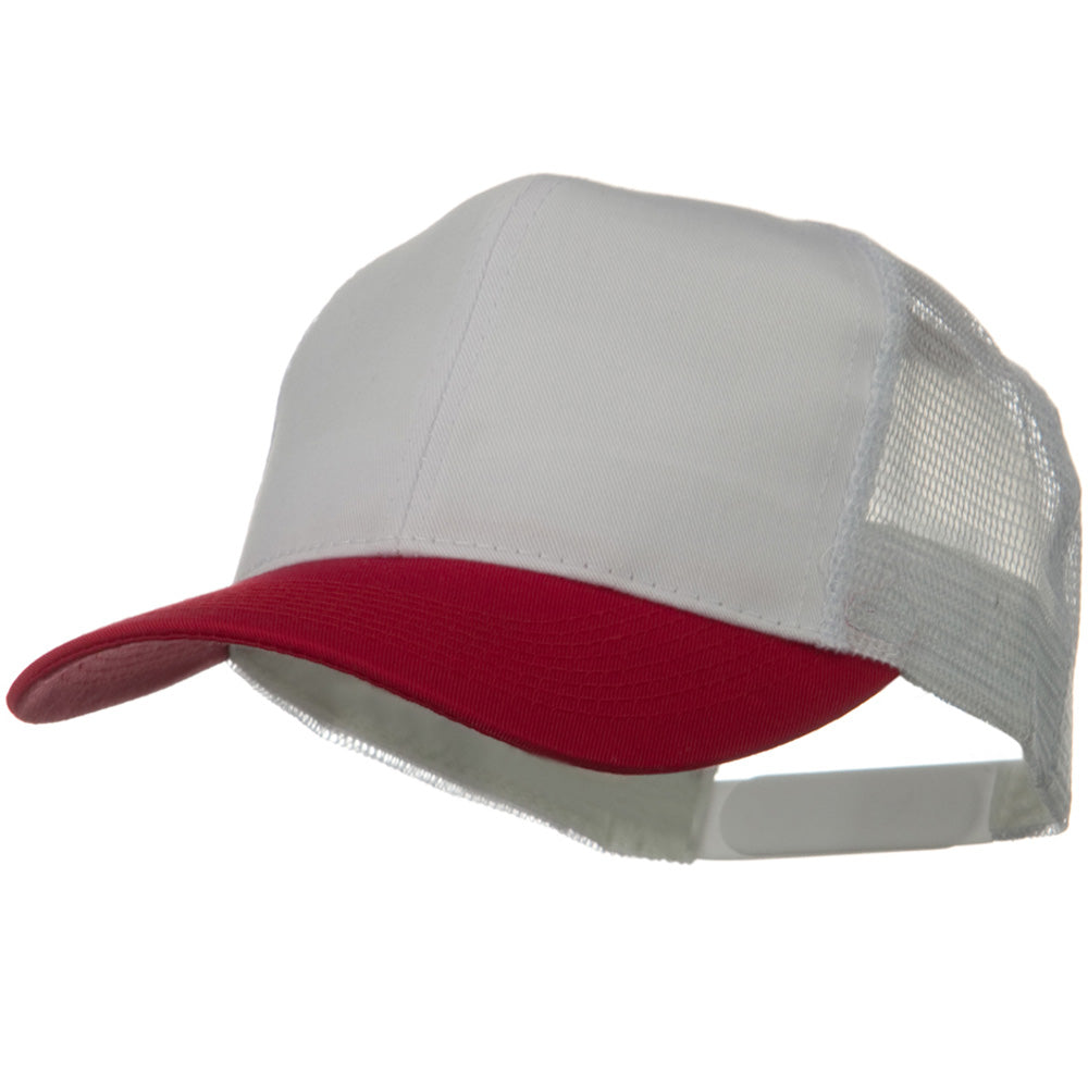 Two Tone Cotton Twill Mesh Prostyle Cap