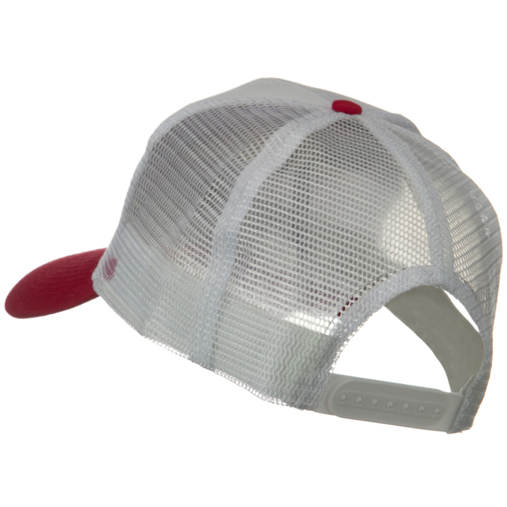 Two Tone Cotton Twill Mesh Prostyle Cap