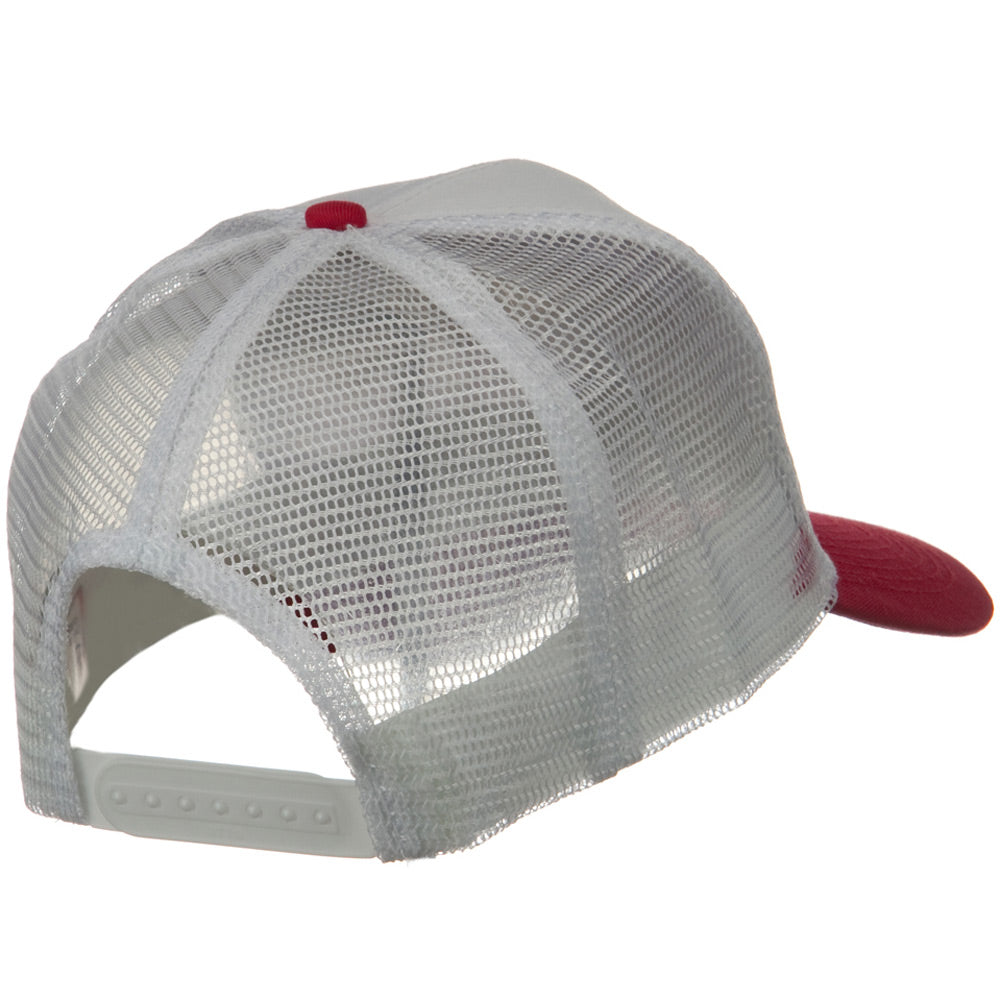 Two Tone Cotton Twill Mesh Prostyle Cap