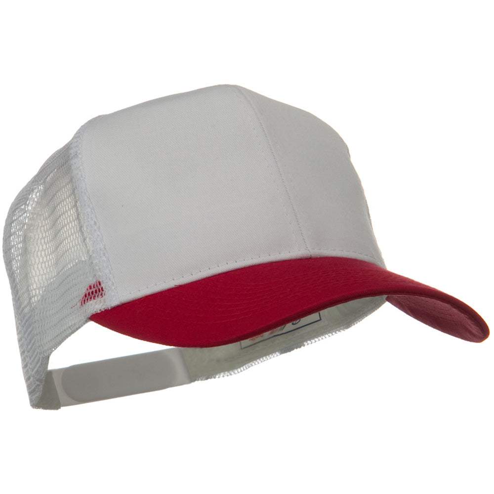 Two Tone Cotton Twill Mesh Prostyle Cap