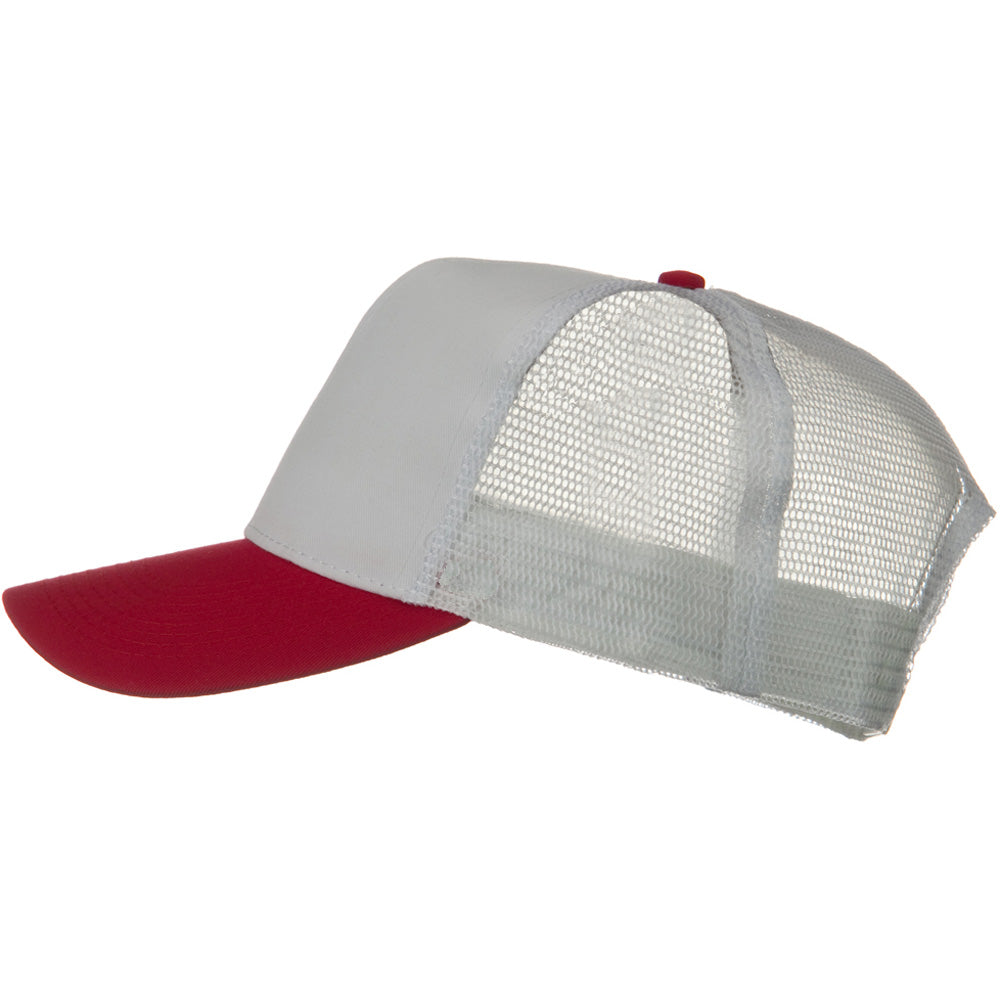 Two Tone Cotton Twill Mesh Prostyle Cap