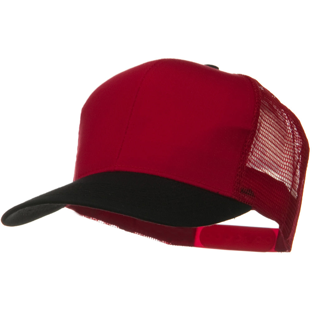 Two Tone Cotton Twill Mesh Prostyle Cap