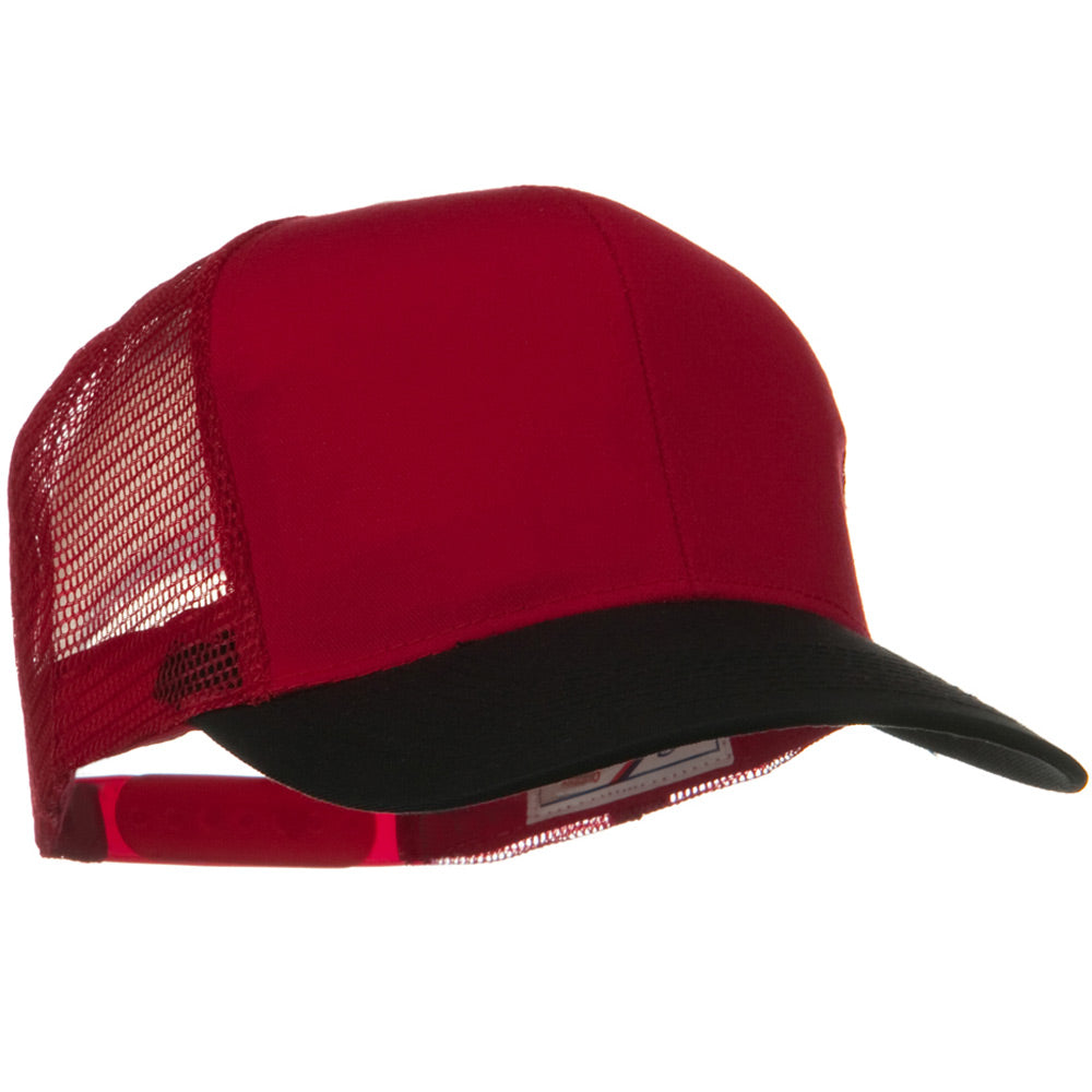 Two Tone Cotton Twill Mesh Prostyle Cap