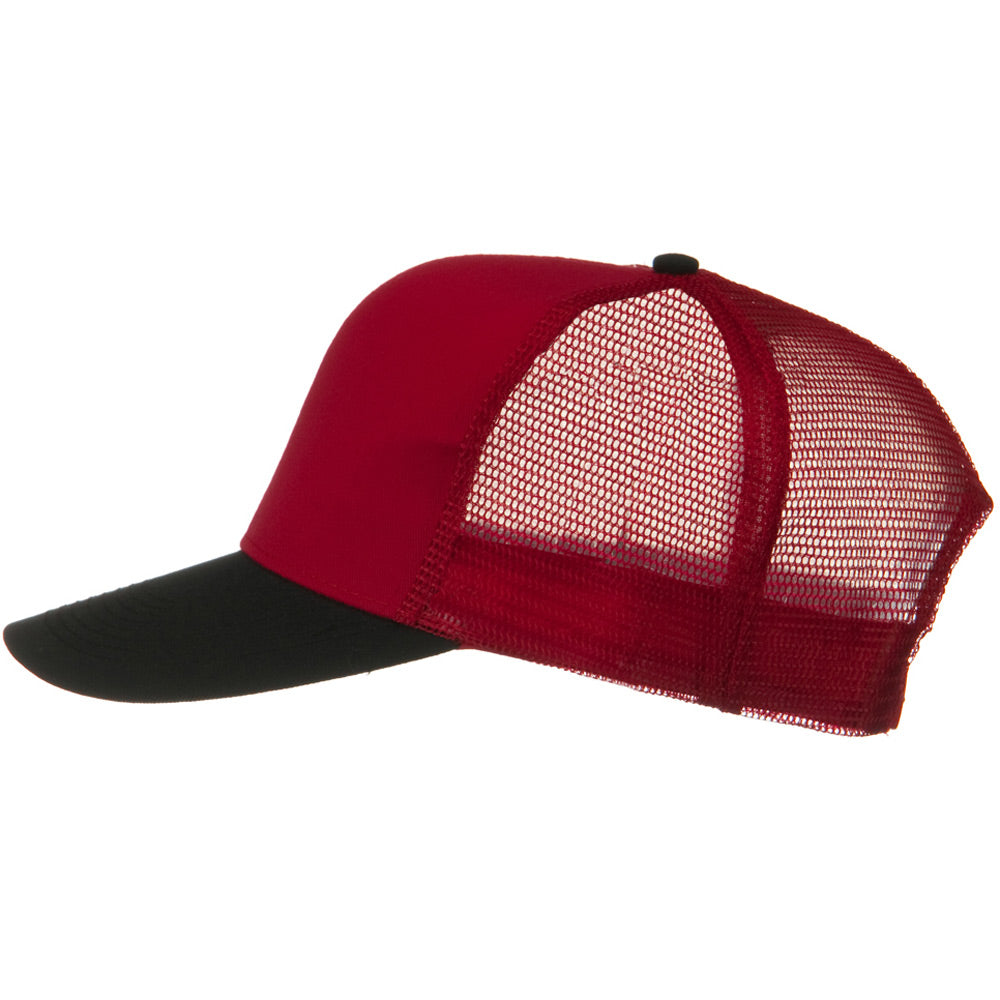 Two Tone Cotton Twill Mesh Prostyle Cap