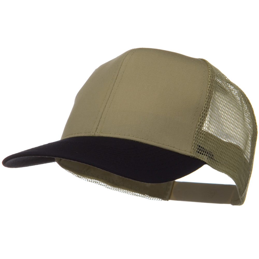 Two Tone Cotton Twill Mesh Prostyle Cap