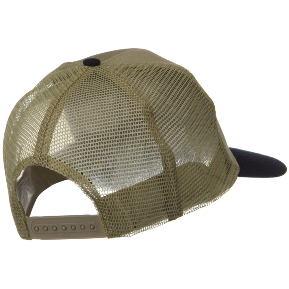 Two Tone Cotton Twill Mesh Prostyle Cap