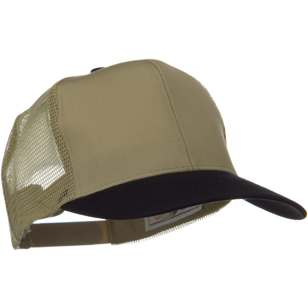 Two Tone Cotton Twill Mesh Prostyle Cap
