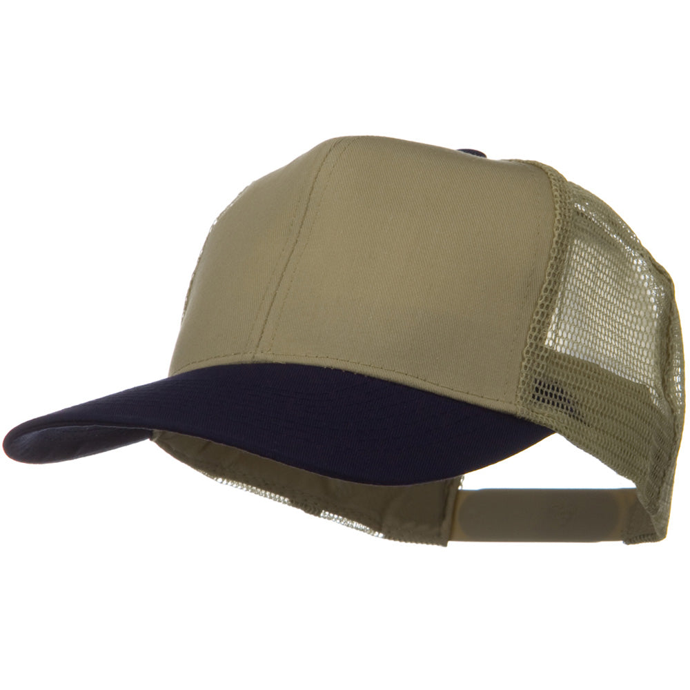 Two Tone Cotton Twill Mesh Prostyle Cap