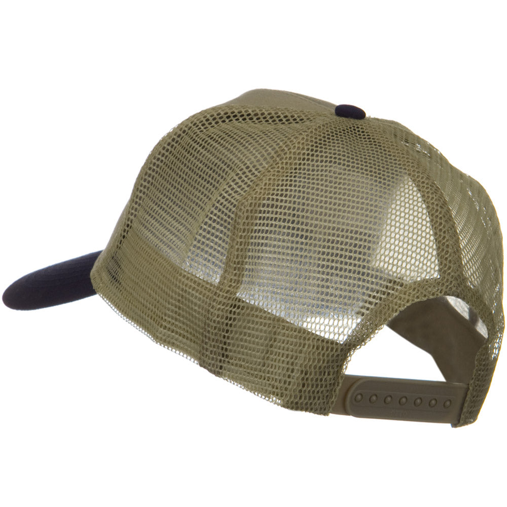 Two Tone Cotton Twill Mesh Prostyle Cap