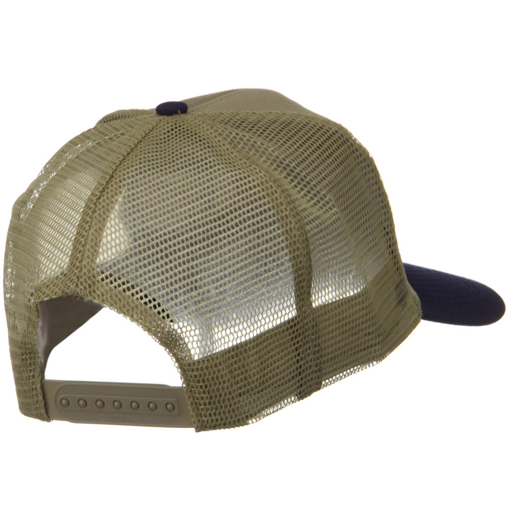 Two Tone Cotton Twill Mesh Prostyle Cap