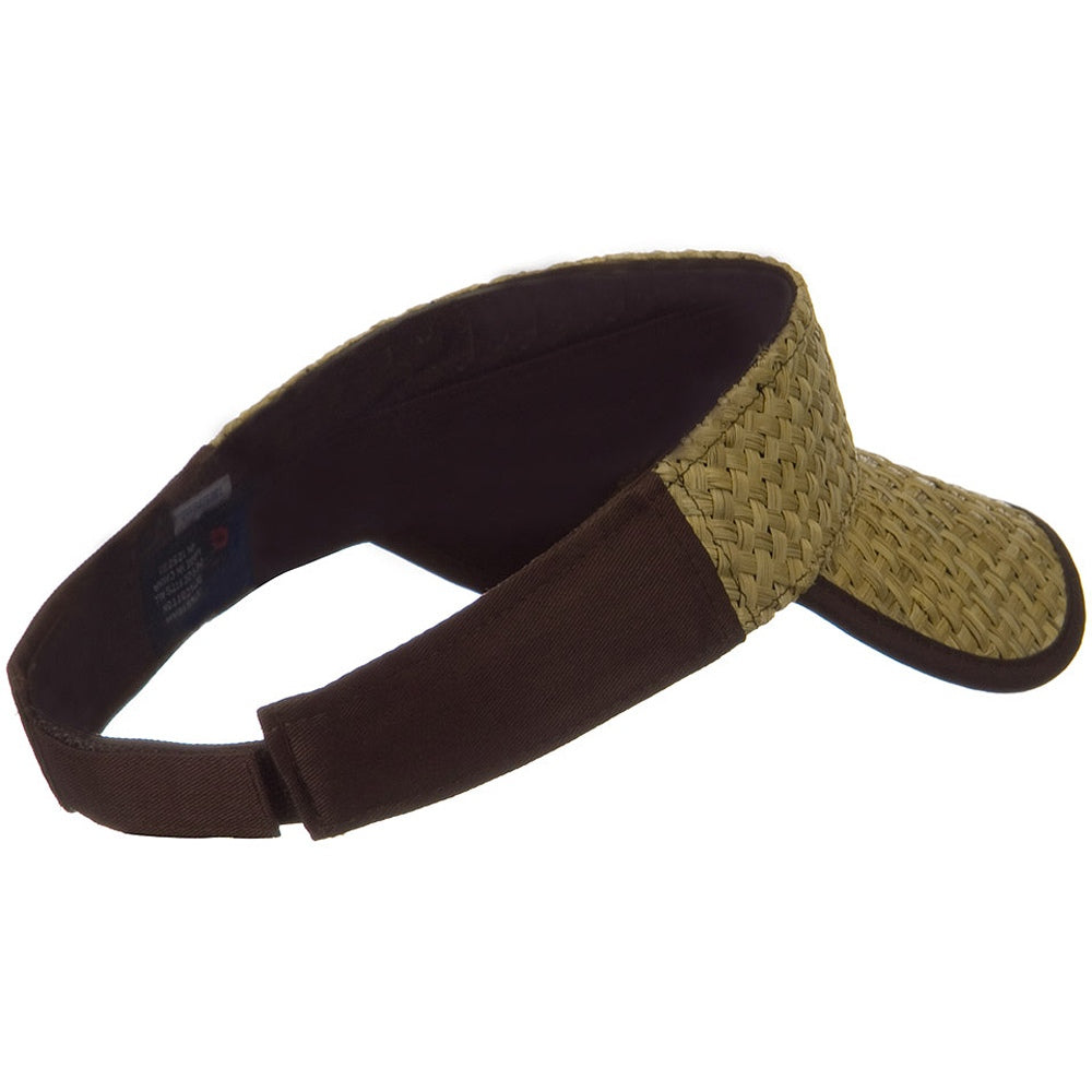 Straw Trucker Visor