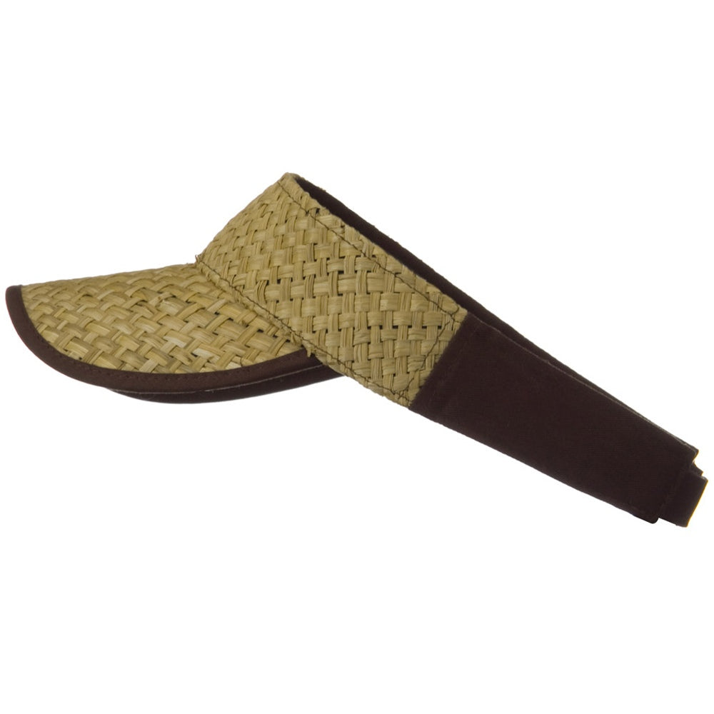 Straw Trucker Visor