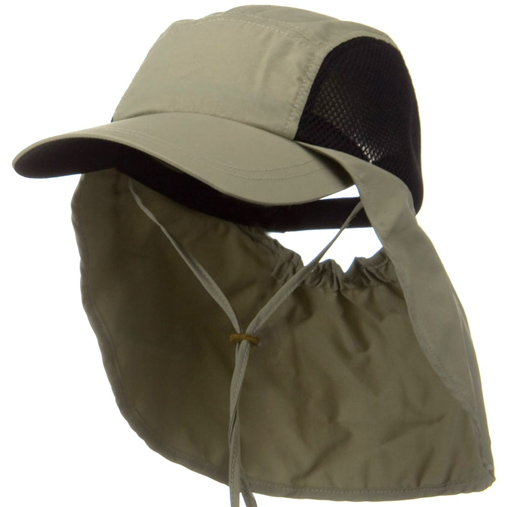 UV 50+ Talson Side Mesh Flap Cap