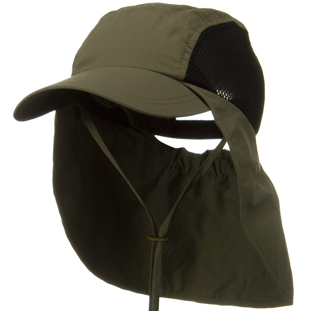 UV 50+ Talson Side Mesh Flap Cap
