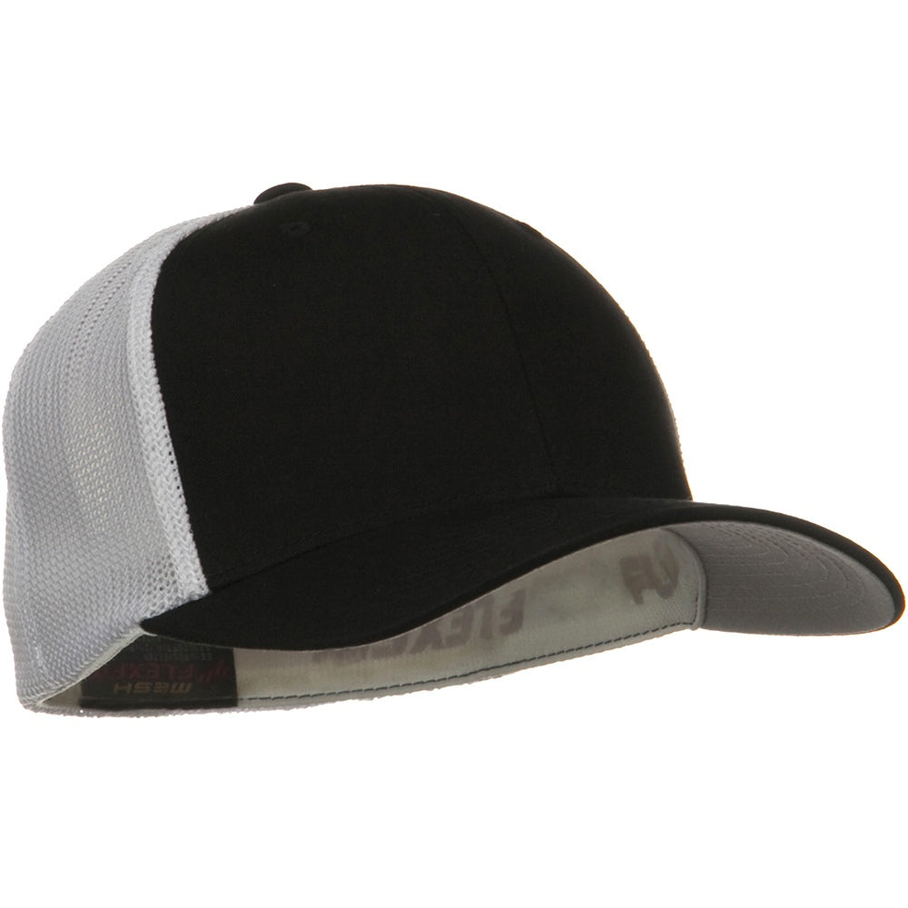 Flexfit Mesh Cotton Twill Trucker  2 Tone Cap
