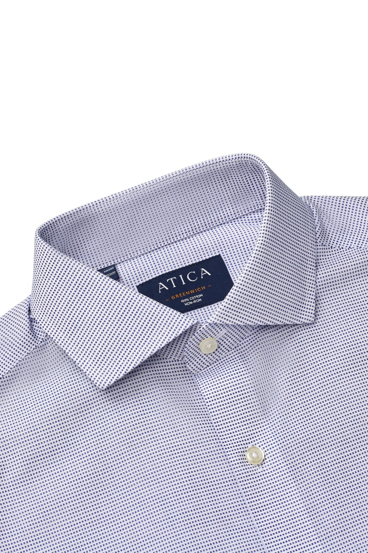 Greenwich Blue Check Shirt