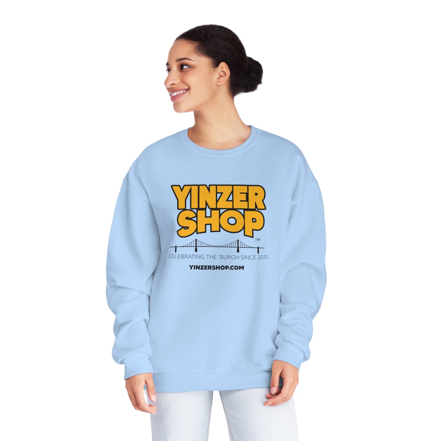 YinzerShop Serving Since 2015 - Jerzees 562MR Unisex NuBlend® Crewneck Sweatshirt