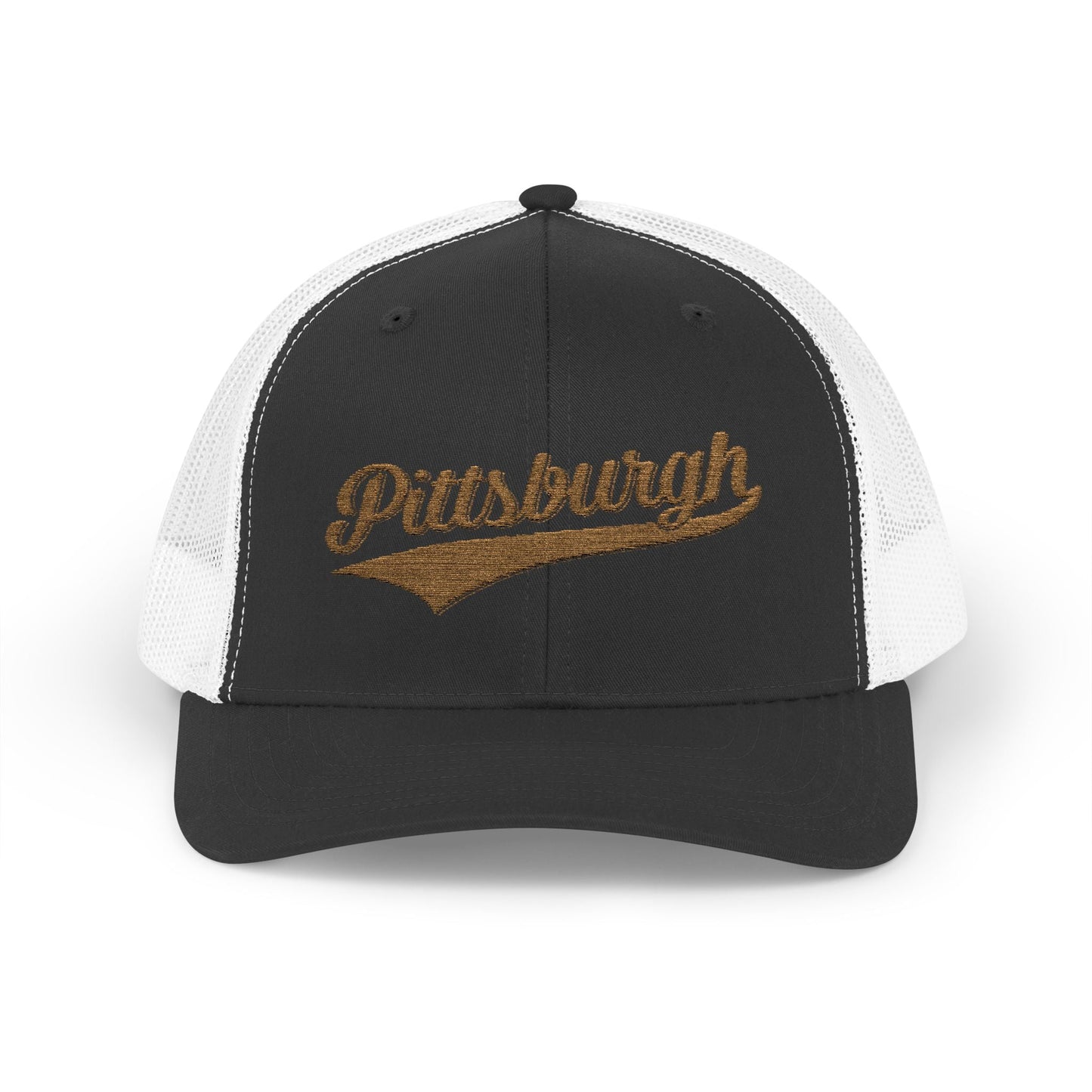 Pittsburgh Varsity Retro Snapback Trucker Cap