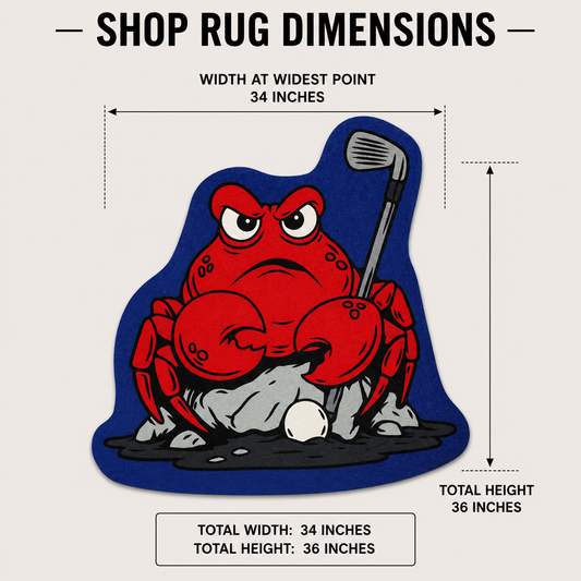 Crab Trap | Golf Shop Mat Rug | Golf Accessory