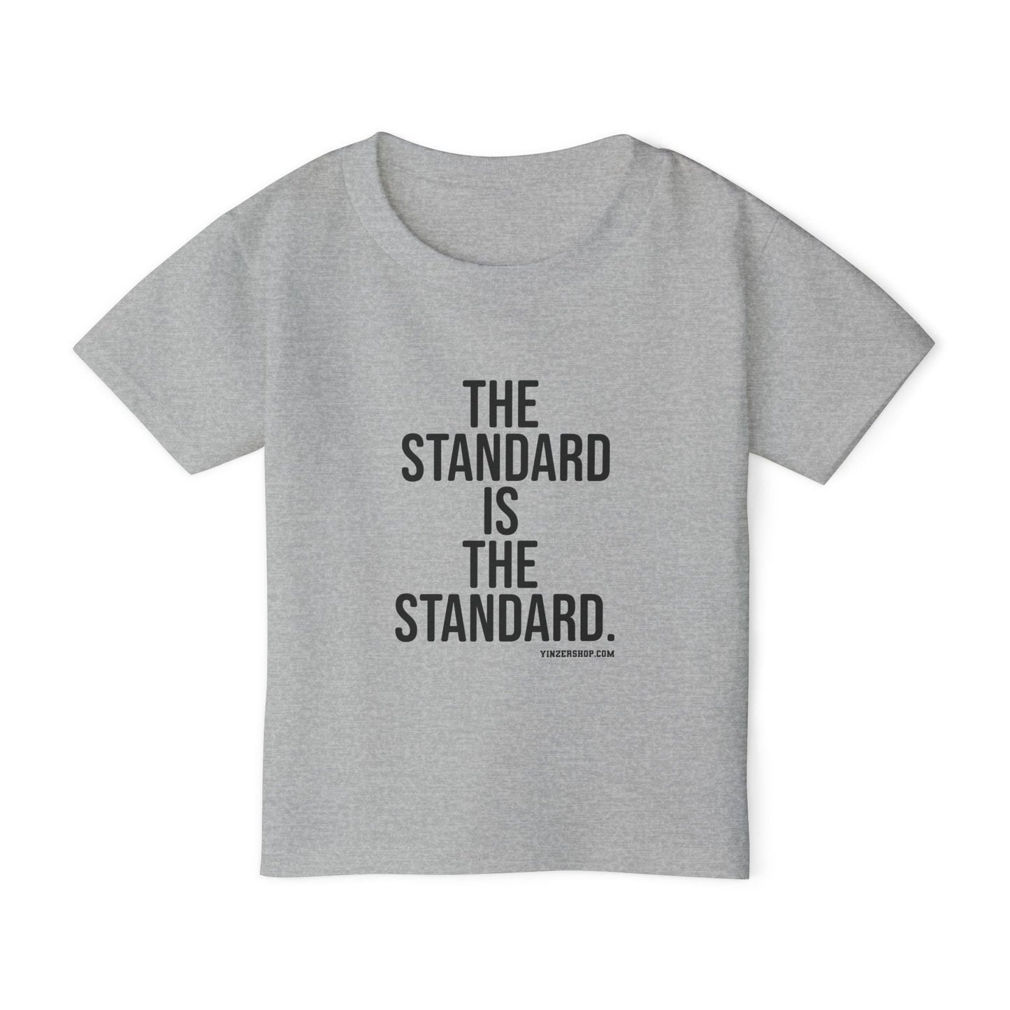 Toddler Cotton T-Shirt - The Standard Classic Fit Kids Cotton Tee by Printify