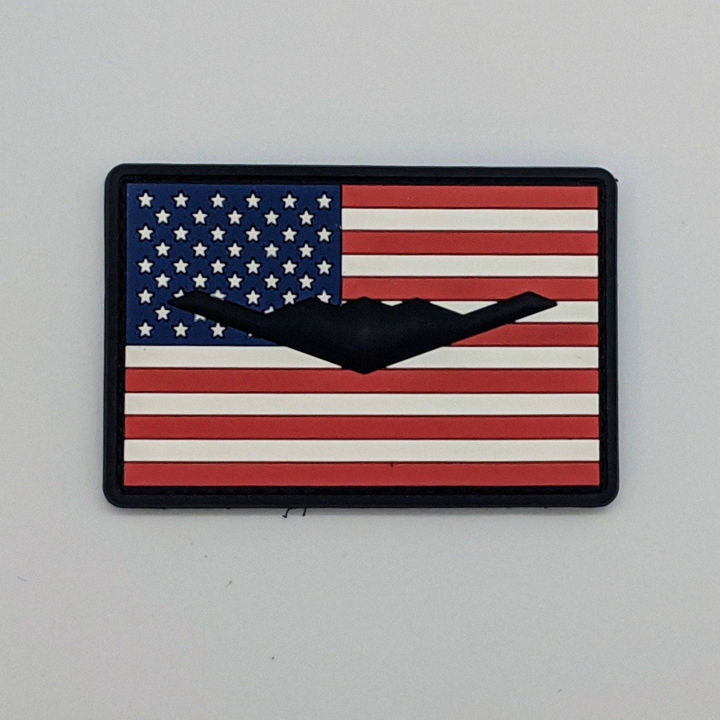 B-2 Spirit Flag Patch - PVC/Rubber