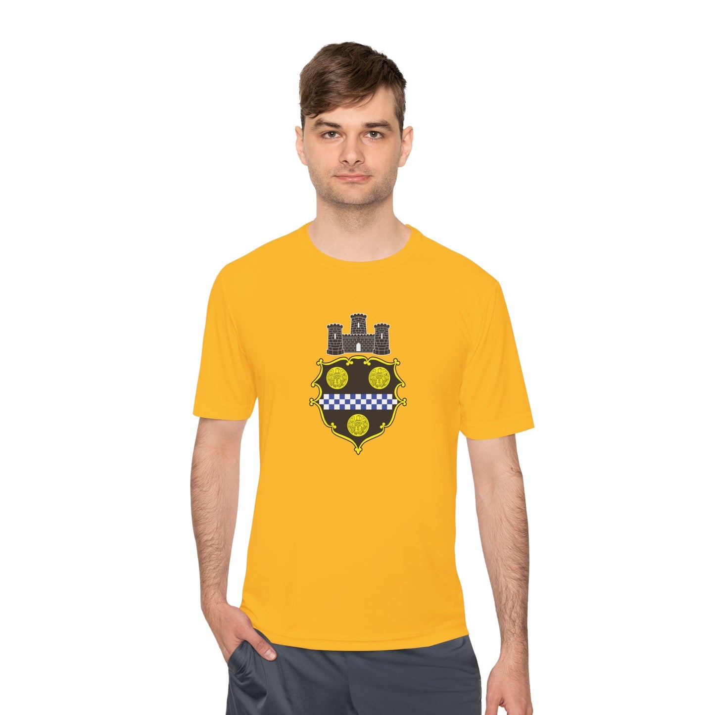 City of Pittsburgh Coat of Arms Moisture Wicking Tee - Sport-Tek ST350