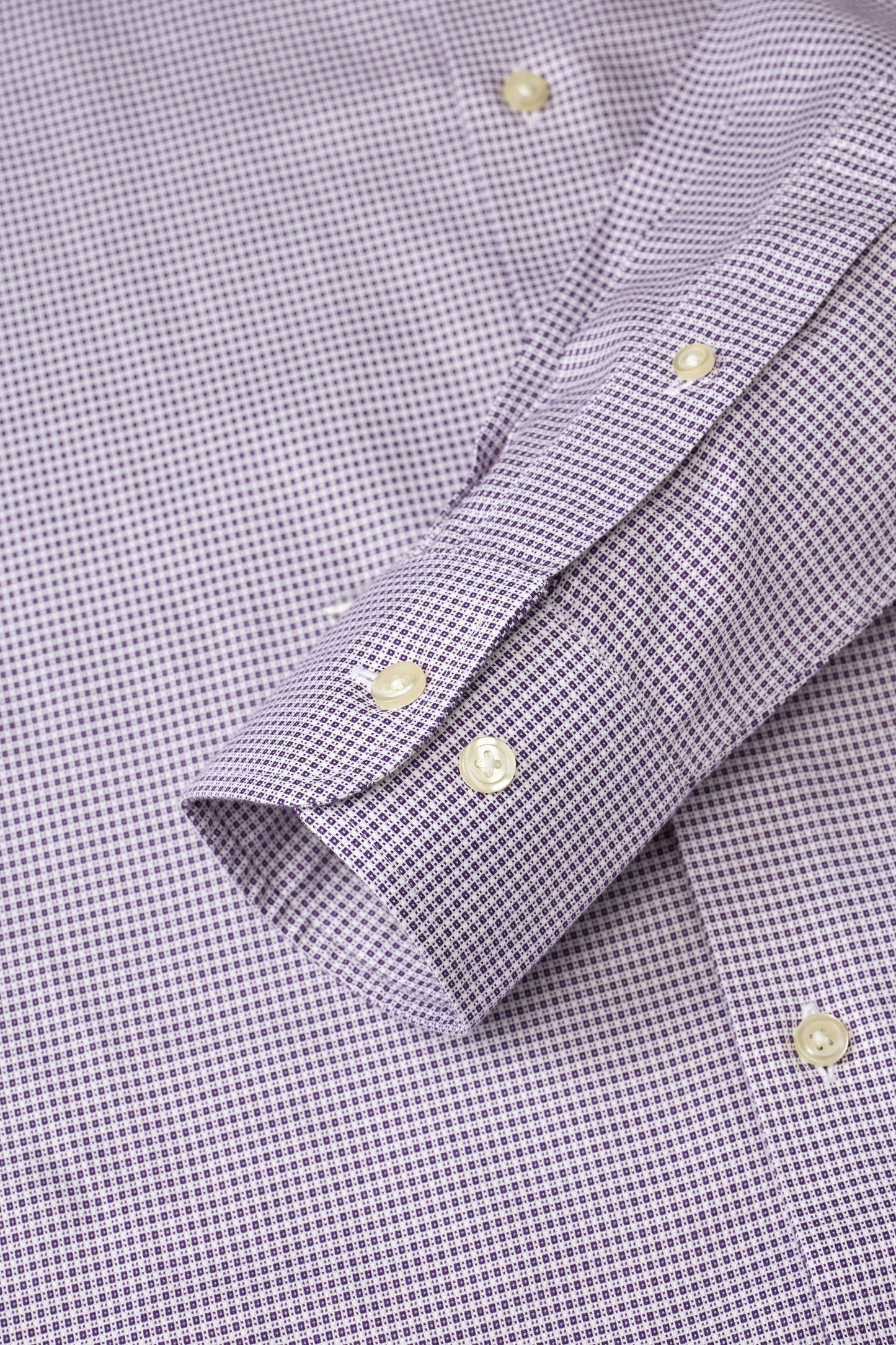 Greenwich Purple Check Shirt