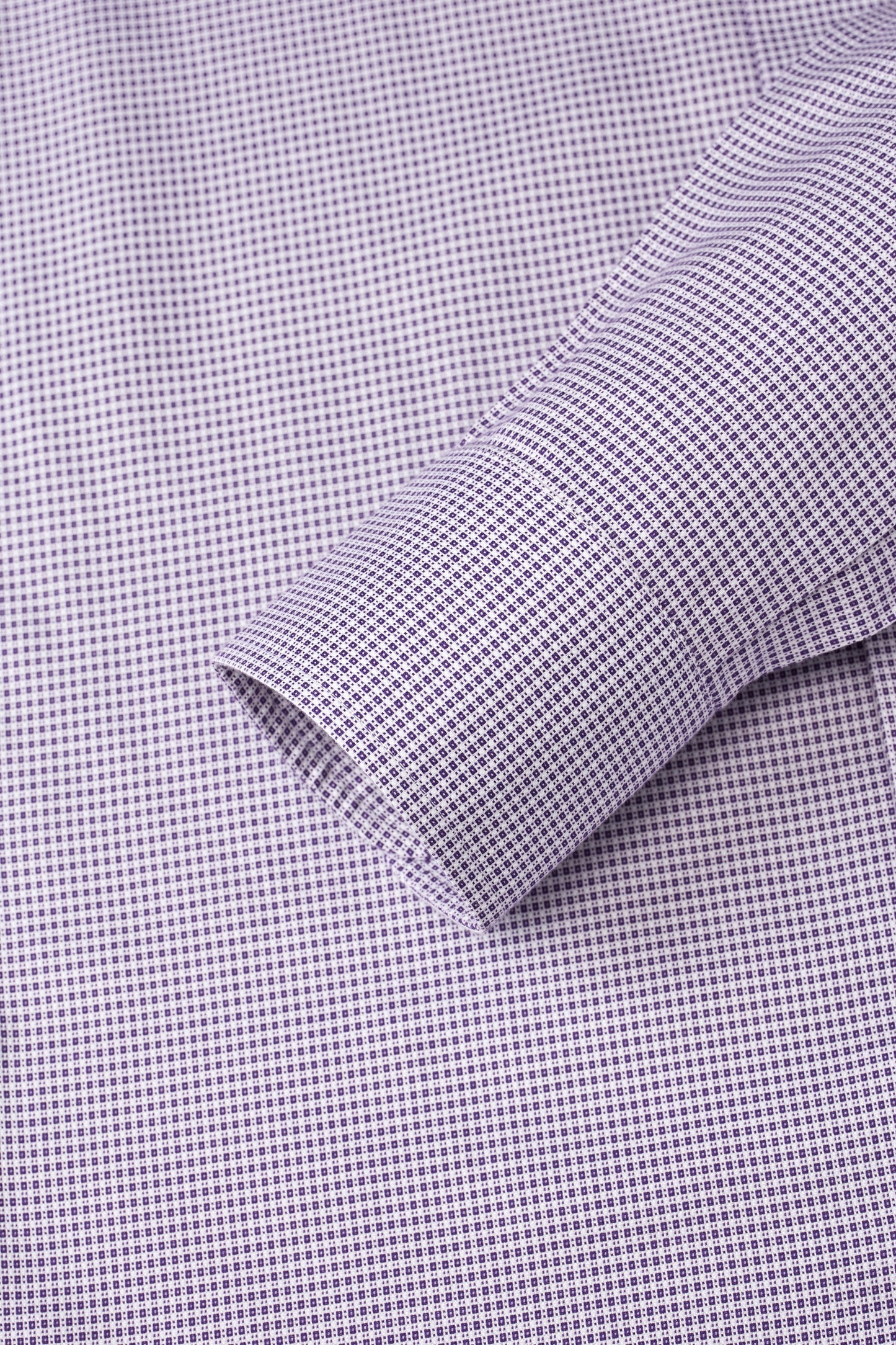 Greenwich Purple Check Shirt