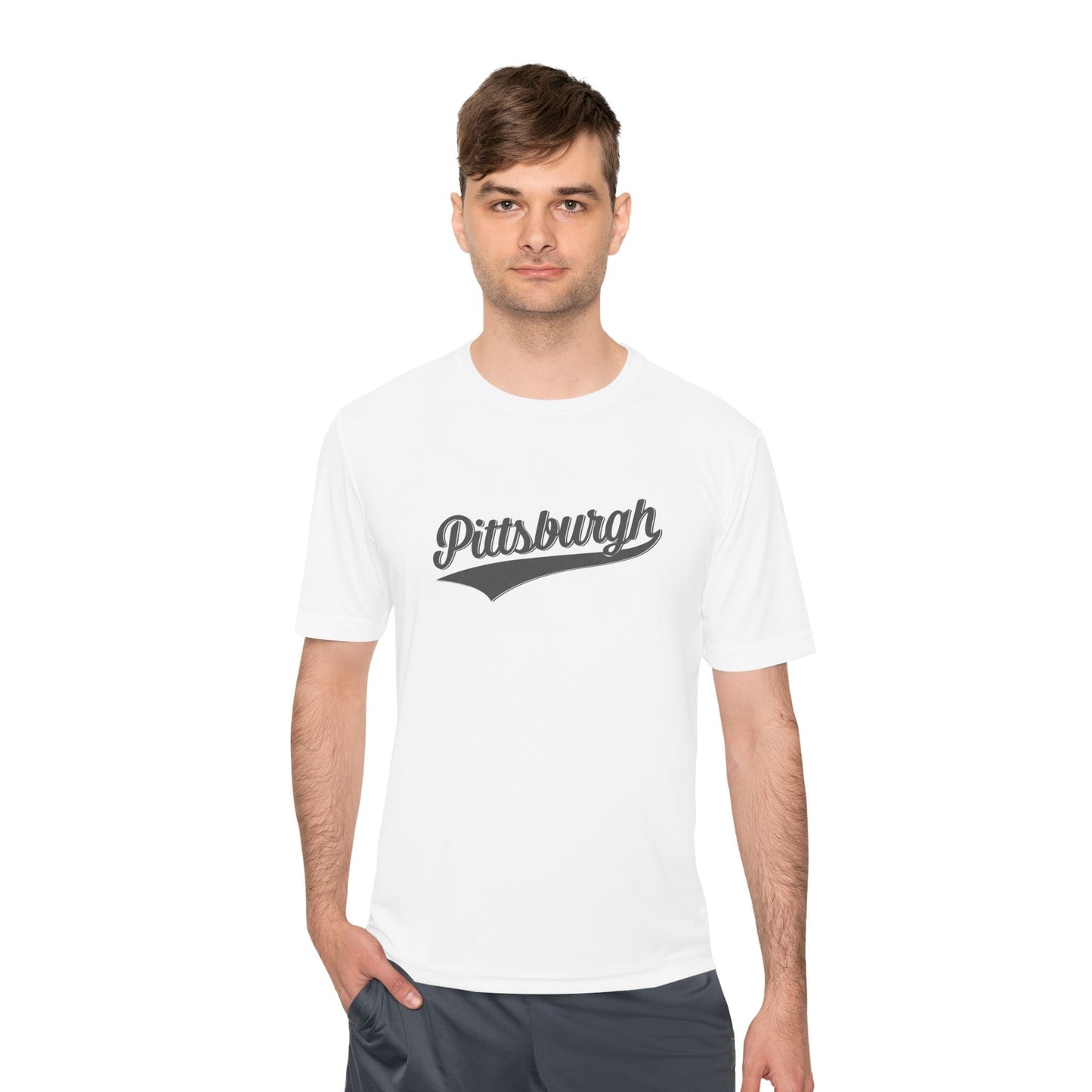 Pittsburgh Varsity Retro Moisture Wicking T-shirt - Sport-Tek ST350