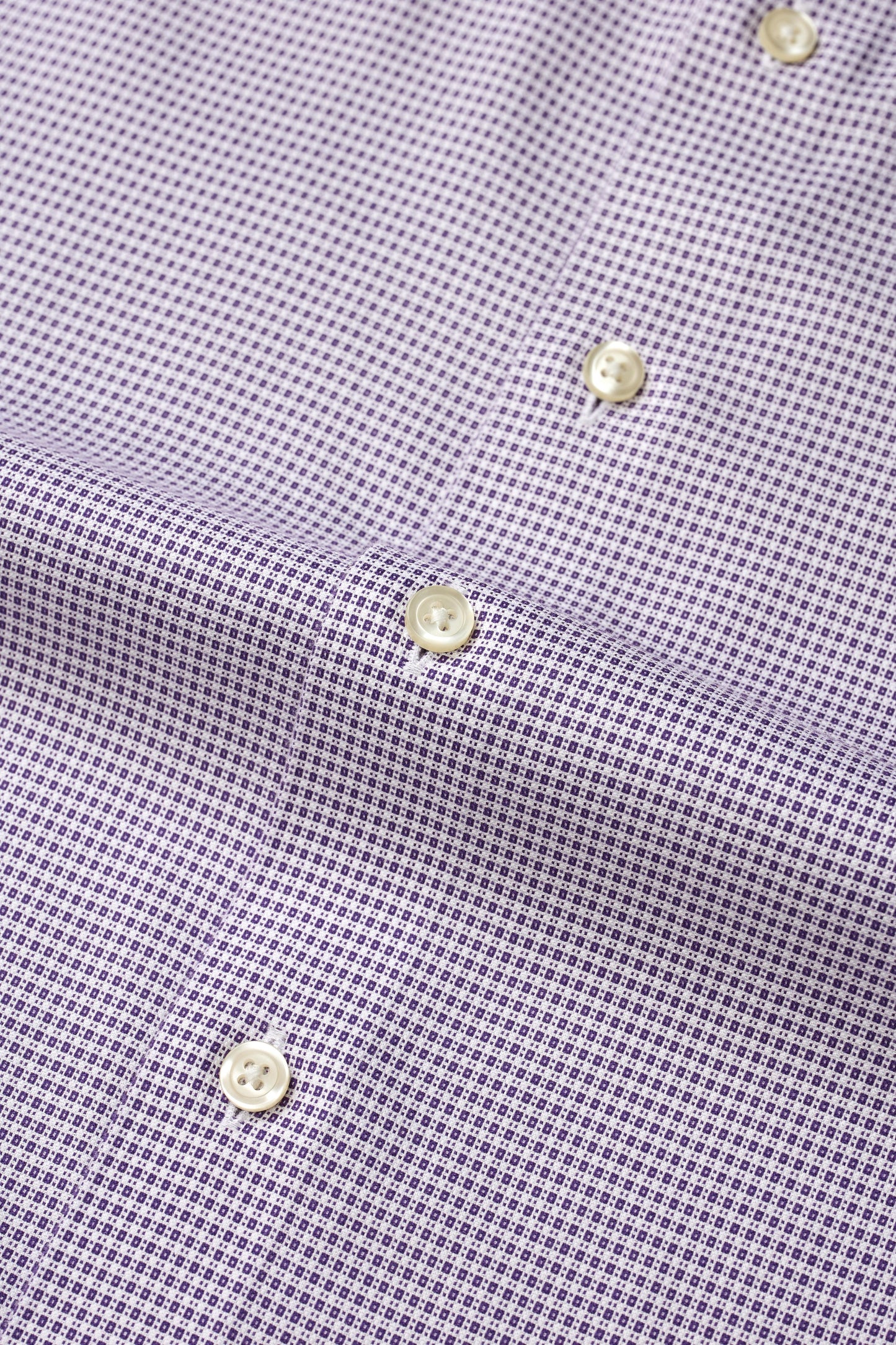 Greenwich Purple Check Shirt