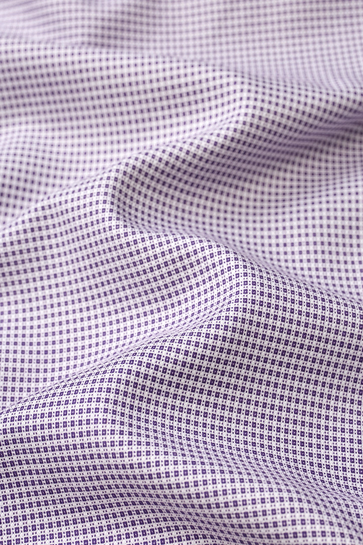 Greenwich Purple Check Shirt