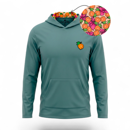 Peach Bellini Performance Hoodie | Lightweight Unisex Moisture-Wicking Athletic Hoodie