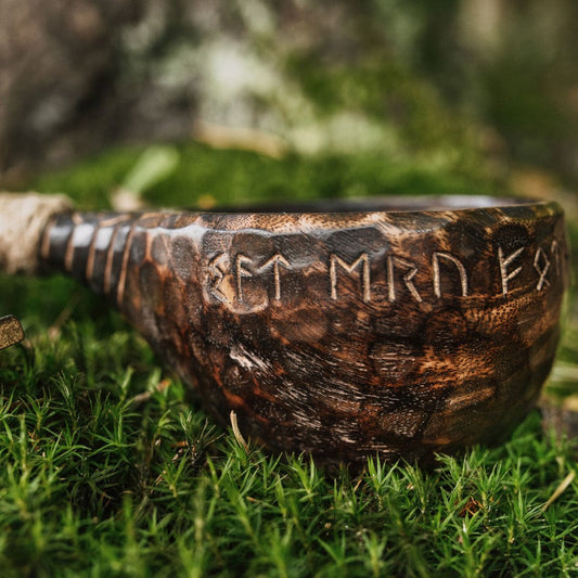 Kuksa Cup – Hand-Carved Scandinavian Bushcraft Mug