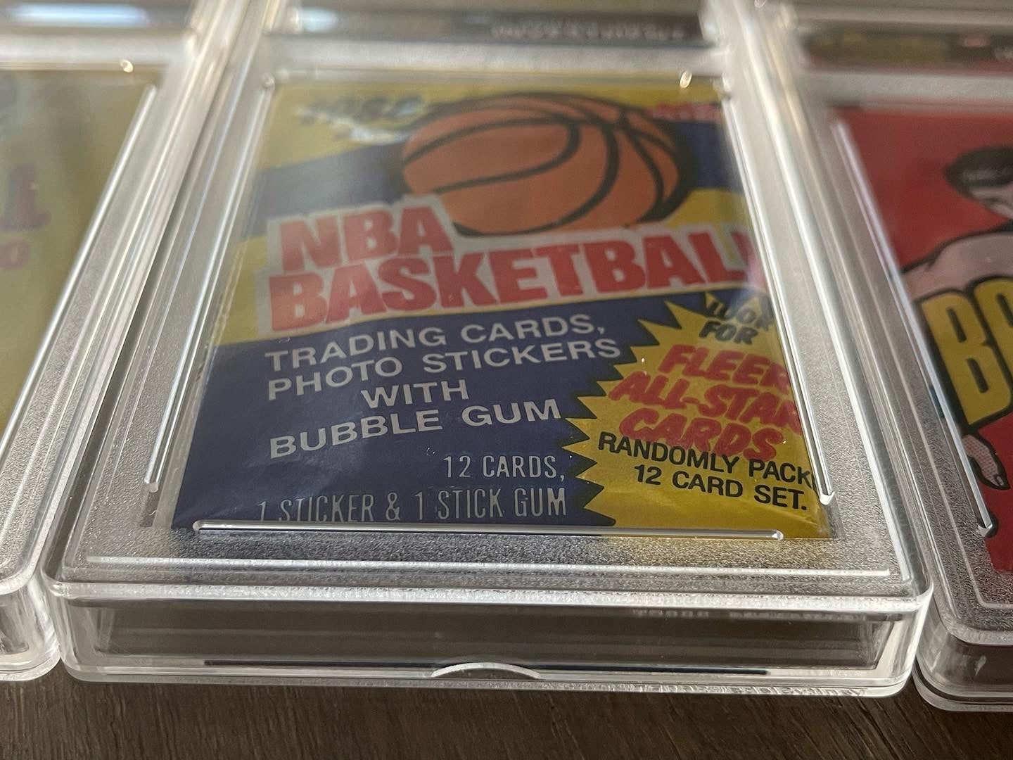 Vanity Slabs 360pt thickness Empty Slab for Wax Packs up to 15 cards thick for Baseball Football Hockey Basketball Cards