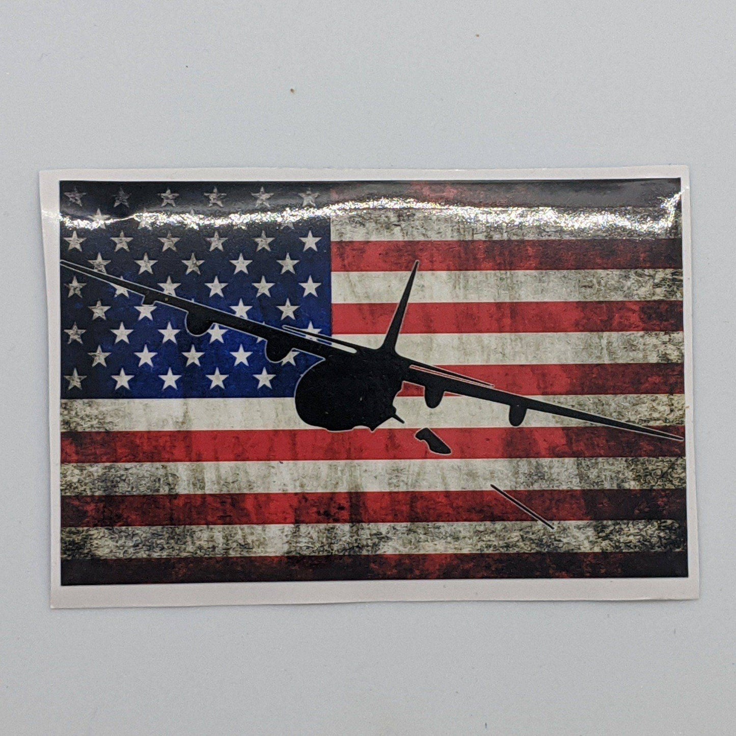AC-130 - American Flag Decal