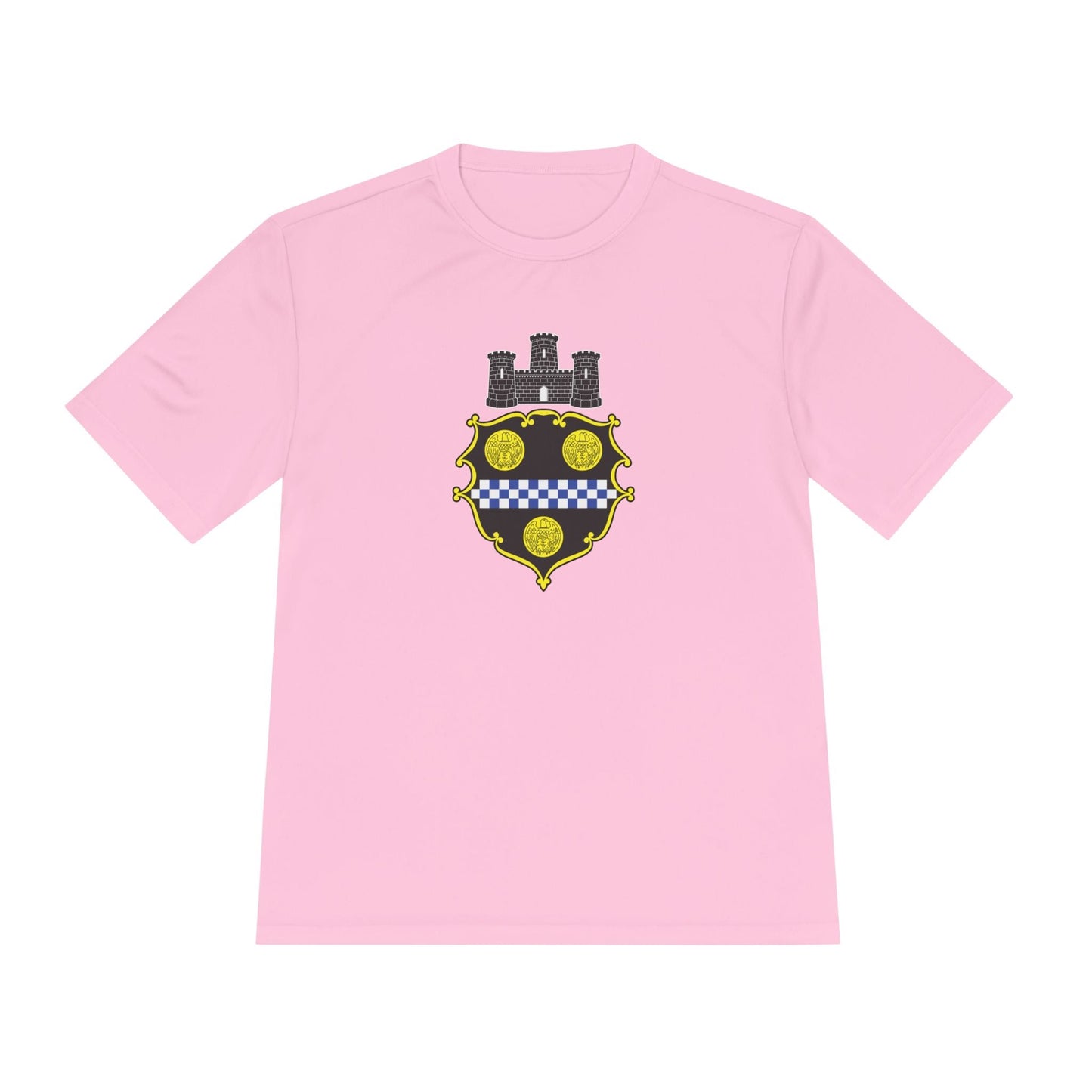 City of Pittsburgh Coat of Arms Moisture Wicking Tee - Sport-Tek ST350