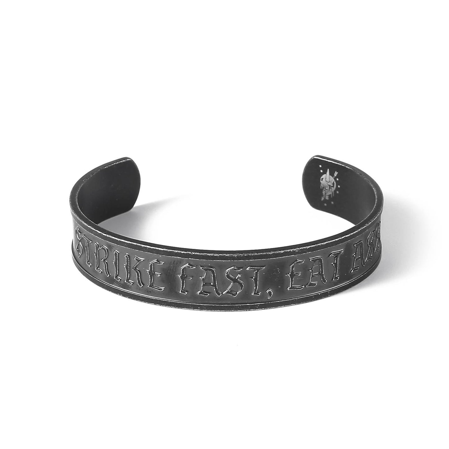 Strike Fast, Eat Ass - Stainless Steel Cuff Bracelet