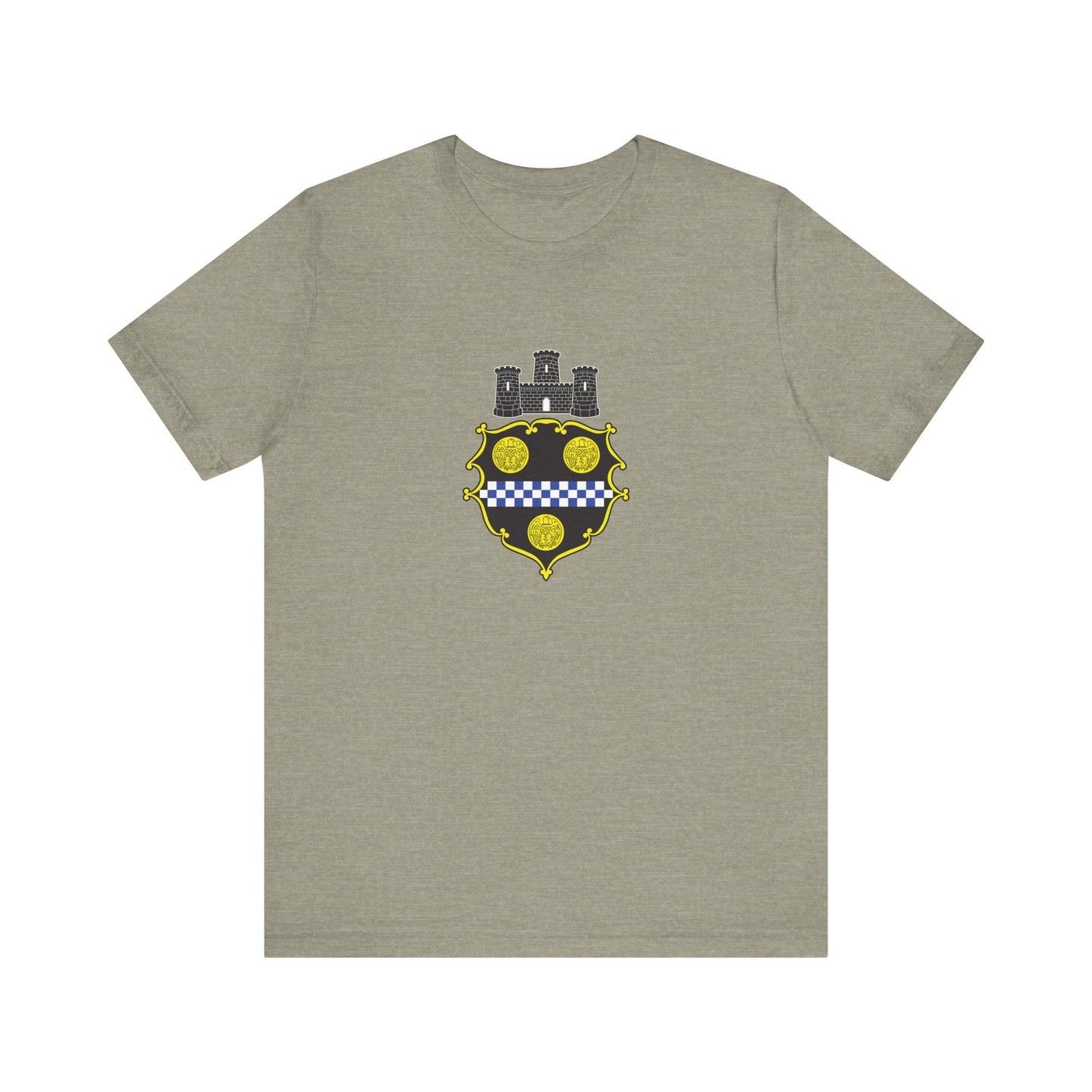 City of Pittsburgh Coat of Arms Premium Soft Cotten T-Shirt